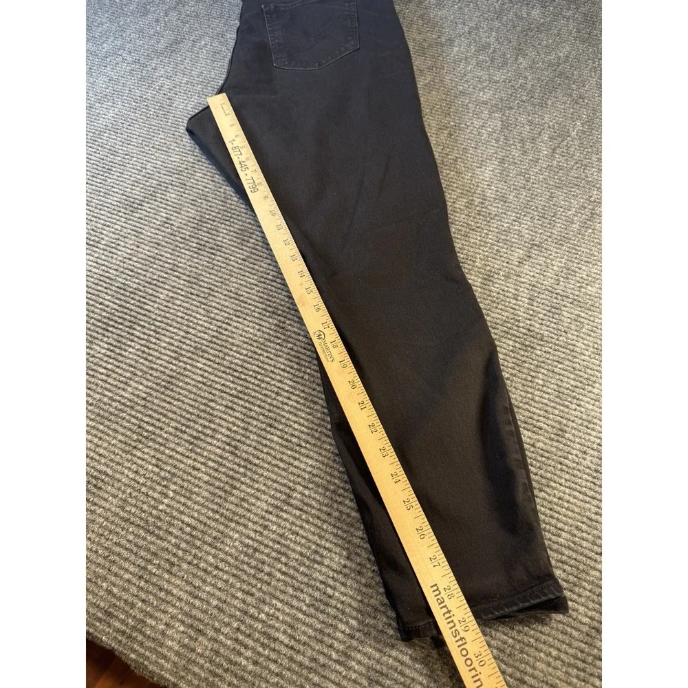 Levi‎ Strauss Signature Size 20W Mid-Rise Skinny Jeans Black